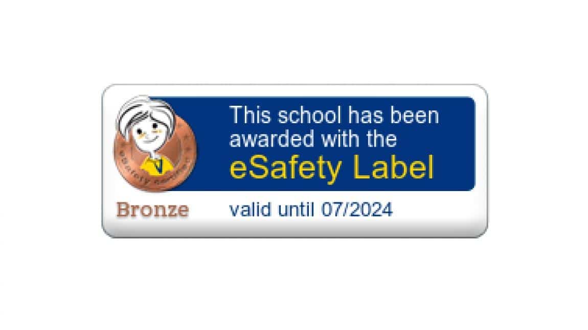 Okulumuz e-safety Bronz Etiketi Aldı